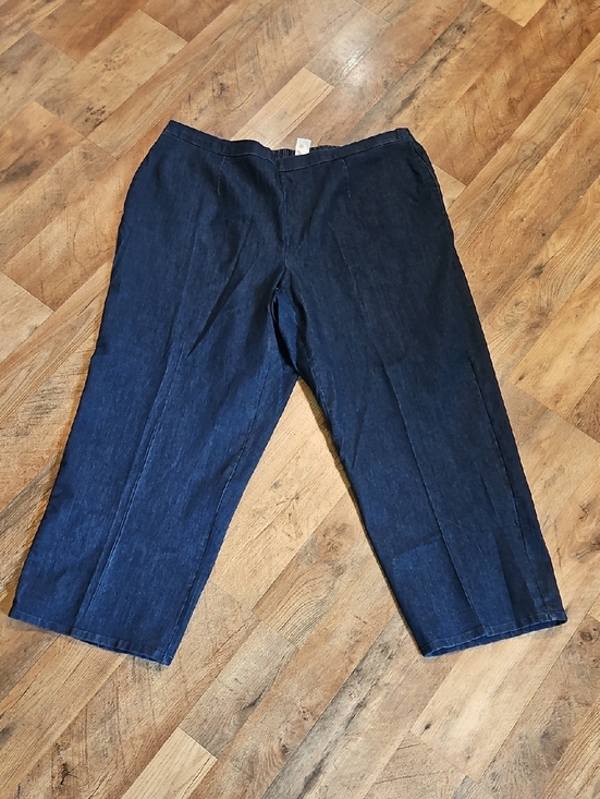 Alfred Dunner Denim - 👖Alfred Dunner Women's Dark Blue Denim Jeans